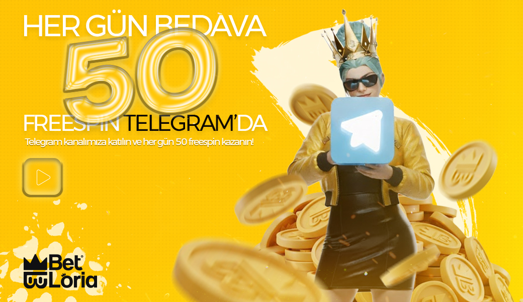 Her Gün Bedava Telegram 50 FS