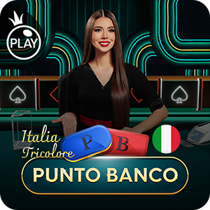 PUNTO BANCO ITALIA TRICOLORE